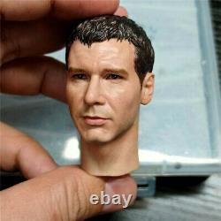 16 Blade Runner Harrison Ford Head Sculpt For 12 Male Soldier Figure Body Toys
