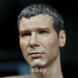 16 Blade Runner Harrison Ford PVC Head Sculpt For 12 Male HT Figure Body Toys
