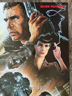 1982 Blade Runner 27x39 Poster 2300 by Scandecor MINT Harrison Ford Deckard