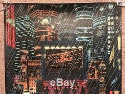1982 Blade Runner Harrison Ford Movie Print Poster Mondo RAID71 Chris Thornley
