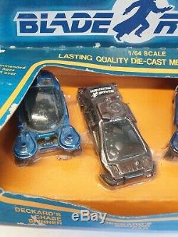 1982 ERTL Blade Runner Rare 4 Car Box Set