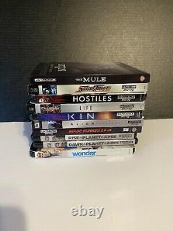 4k movies ultra hd lot Blade Runner The Mule Planet Of The Apes Starship Trooper