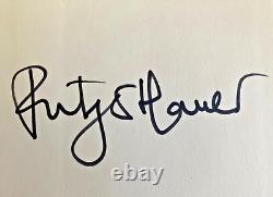 ALL THOSE MOMENTS by RUTGER HAUER Blade Runner Hitcher Hardcover SIGNED BOOK