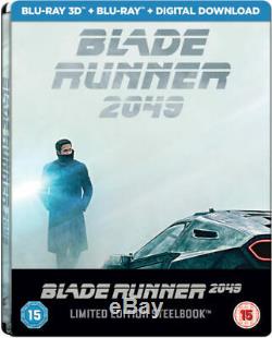 Avengers Infinity War 3D + Blade Runner 2049 3D 2x OOP Zavvi STEELBOOKS +Blu-ray