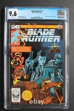 BLADE RUNNER #1 Harrison Ford 1st Movie 1982 Marvel AL WILLIAMSON CGC NM+ 9.6