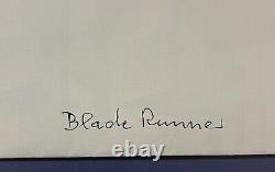 BLADE RUNNER (1982) OG German 1S Movie Poster Vintage Ridley Scott/Harrison Ford