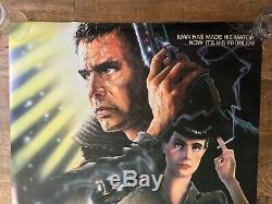 BLADE RUNNER (1982) Original Theatrical One-Sheet Movie Poster 27x41 ROLLED