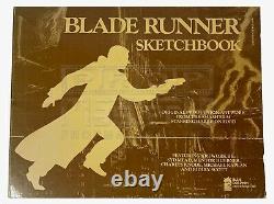 BLADE RUNNER (1982) movie film original rare issue Sketchbook, blue dolphin ent