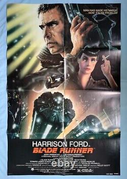 BLADE RUNNER (1982) original US 1st release NSS 27 x 41 one-sheet movie POSTER