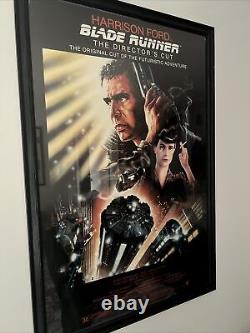 BLADE RUNNER 1992 Original Theatrical Movie Poster Directors Cut DS 27x40