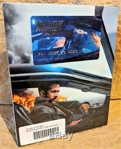 BLADE RUNNER 2049 3D + 2D Blu-Ray Filmarena FAC Ed. #1 E1 Fullslip XL STEELBOOK