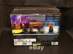 BLADE RUNNER 2049 4KUHD BOX SET withWHISKEY TUMBLERS DOLBY ATMOS