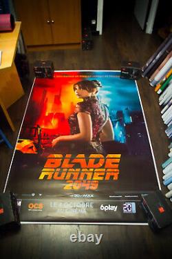 BLADE RUNNER 2049 SET of 4 FMC Movie Poster Rare Rolled French Grande D/S