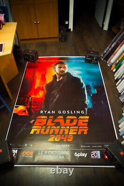 BLADE RUNNER 2049 SET of 4 Original Movie Poster Rare Rolled French Grande D/S