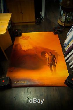 BLADE RUNNER 2049 Style A 4x6 ft French Grande Rolled Movie Poster Original 2017