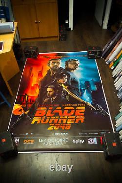 BLADE RUNNER 2049 Style C 4x6 ft Bus Shelter D/S Movie Poster Original 2017