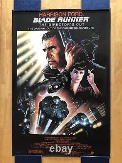 BLADE RUNNER DIRECTOR'S CUT(1992)(USA)Original Theatrical Movie Poster 27x40-NEW
