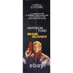 BLADE RUNNER French Movie Poster 23x63 in. 1982 Ridley Scott, Harrison Fo