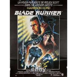 BLADE RUNNER French Movie Poster 47x63 in. 1982/R1992 Ridley Scott, Harri