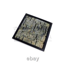 BLADE RUNNER Hades Landscape 12 Tile with Etched Brass Movie Prop (0032-4002)