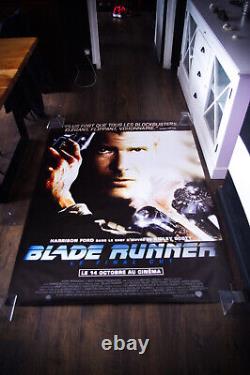 BLADE RUNNER Large French Grande Rolled Vintage Movie Poster Original R2015