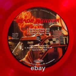 BLADE RUNNER OST Vangelis MINT Sealed Ltd Ed # 84 RED Vinyl Audio Fidelity (OOP)