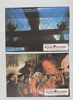 BLADE RUNNER Spanish 12 Card Lobby Set (VF-) 9 1/2x11 1/4 Movie Poster'82 916