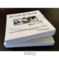 BLADE RUNNER Storyboard complet! 25 ex. Au monde! Avec COA, Labby