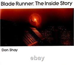 BLADE RUNNER THE INSIDE STORY By Don Shay Hardcover