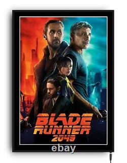 BLADE RUNNER movie poster light up framed lightbox led sign home cinema man cave