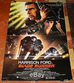 BLADE RUNNER orig 1982 SS 1sheet poster Harrison Ford EXC COND 27x41