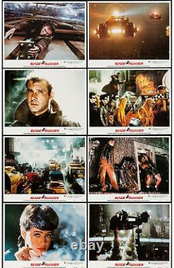 BLADE RUNNER original MINT 1982 lobby card set HARRISON FORD 11x14 movie posters