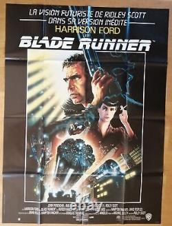 BLADE RUNNER ridley scott sci-fi original LARGE french movie poster R
