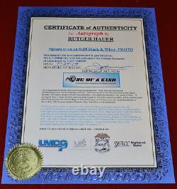 Best RUTGER HAUER Signed 8x10 PHOTO Autograph COA UACC, Blade Runner Free SHIP