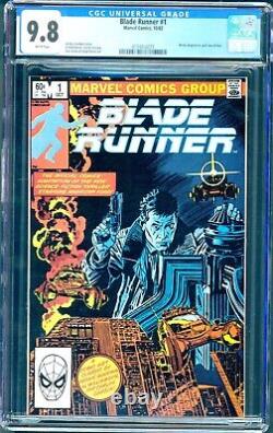 Blade Runner #1 (1982) CGC 9.8 - White pages Movie adaptation Archie Goodwin