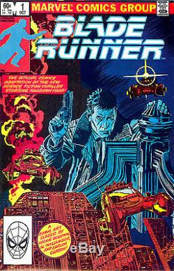 Blade Runner #1-2 Cgc 9.4-8.0 Best Sci-fi Film Ever Made Complete Adaptn 1982