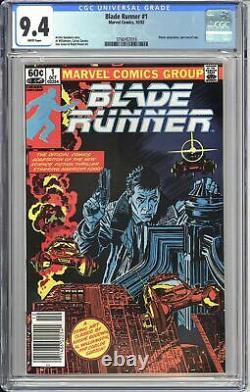 Blade Runner #1 CGC 9.4 WP 1982 3798457019 Movie Harrison Ford! Newsstand Ed