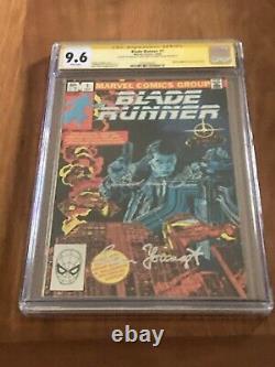 Blade Runner #1 Cgc-ss 9.6 Signed By Actresses Sean Young & Edward James Olmos