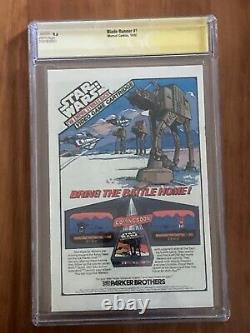 Blade Runner #1 Cgc-ss 9.6 Signed By Actresses Sean Young & Edward James Olmos
