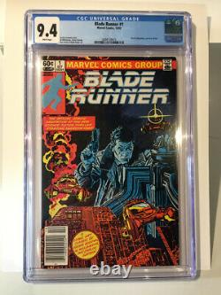 Blade Runner (1982) # 1 CGC 9.4 NEWSSTAND Movie Adaptation 1982
