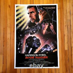 Blade Runner (1982) 1SH 27x41 Original Movie Poster Linen Backed Sci Fi