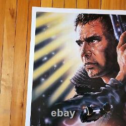 Blade Runner (1982) 1SH 27x41 Original Movie Poster Linen Backed Sci Fi