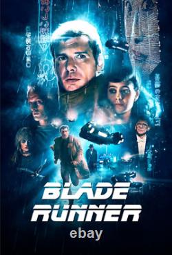 Blade Runner (1982) 24x36 Poster Ridley Scott, Harrison Ford Man Cave 4k 8k HD