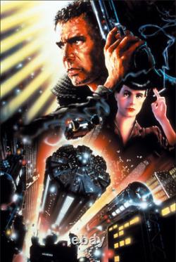 Blade Runner (1982) 24x36 Poster Ridley Scott, Sci-Fi Classic, Harrison Ford