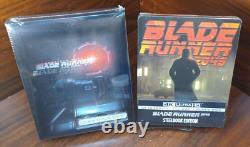 Blade Runner 1982 4K Titans Of Cult + Blade Runner 2049 Steelbooks-NEW-Free S&H