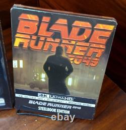 Blade Runner 1982 4K Titans Of Cult + Blade Runner 2049 Steelbooks-NEW-Free S&H