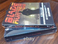 Blade Runner 1982 4K Titans Of Cult + Blade Runner 2049 Steelbooks-NEW-Free S&H