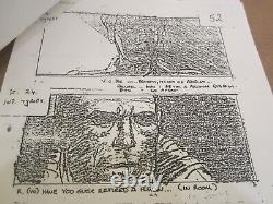 Blade Runner 1982 Complete Storyboard script Harrison Ford Powell Rogers Labby