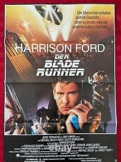 Blade Runner 1982 Harrison Ford original poster german Ridley Scott 24x32