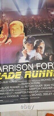 Blade Runner 1982 Italian Poster